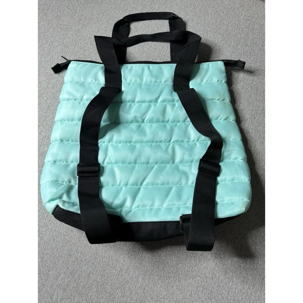 JUSTICE CHEER TOTE‎ BAG/BACKPACK AQUAMARINE FIERCE BRAVE AMAZING